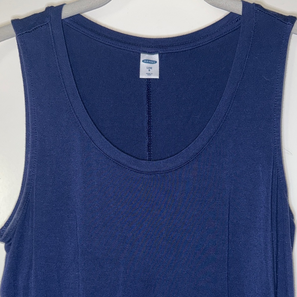 Old Navy Blue Luxe Sleeveless Top